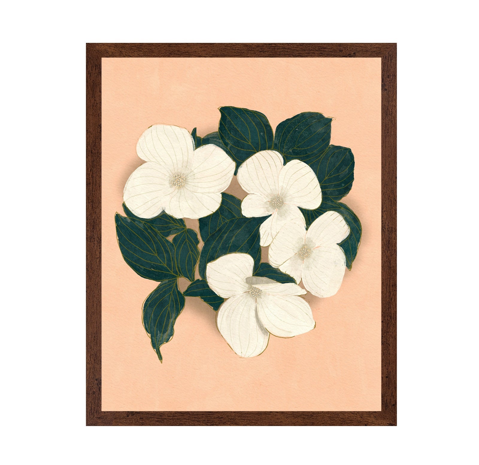 Dogwoods on Pink