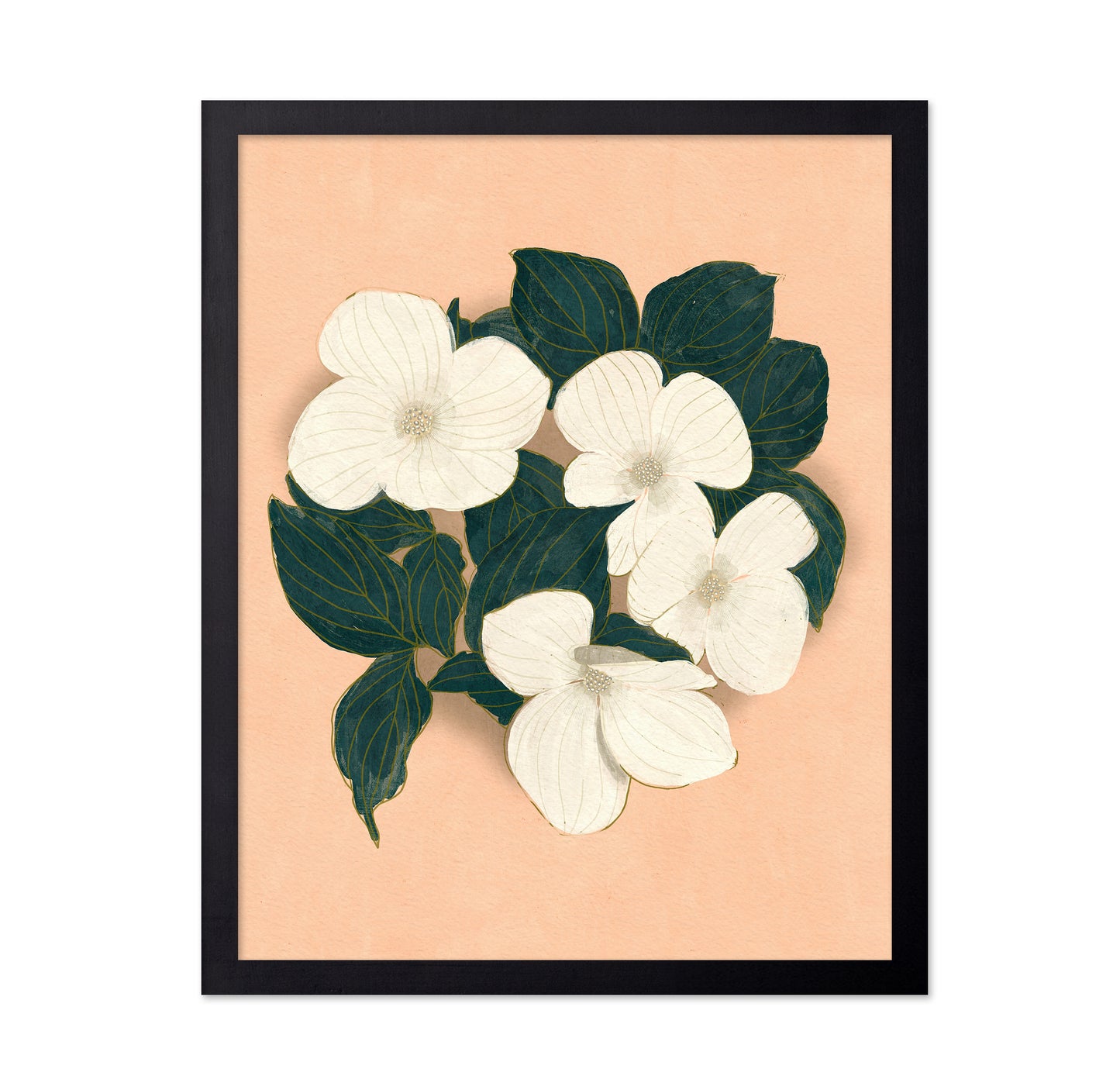 Dogwoods on Pink