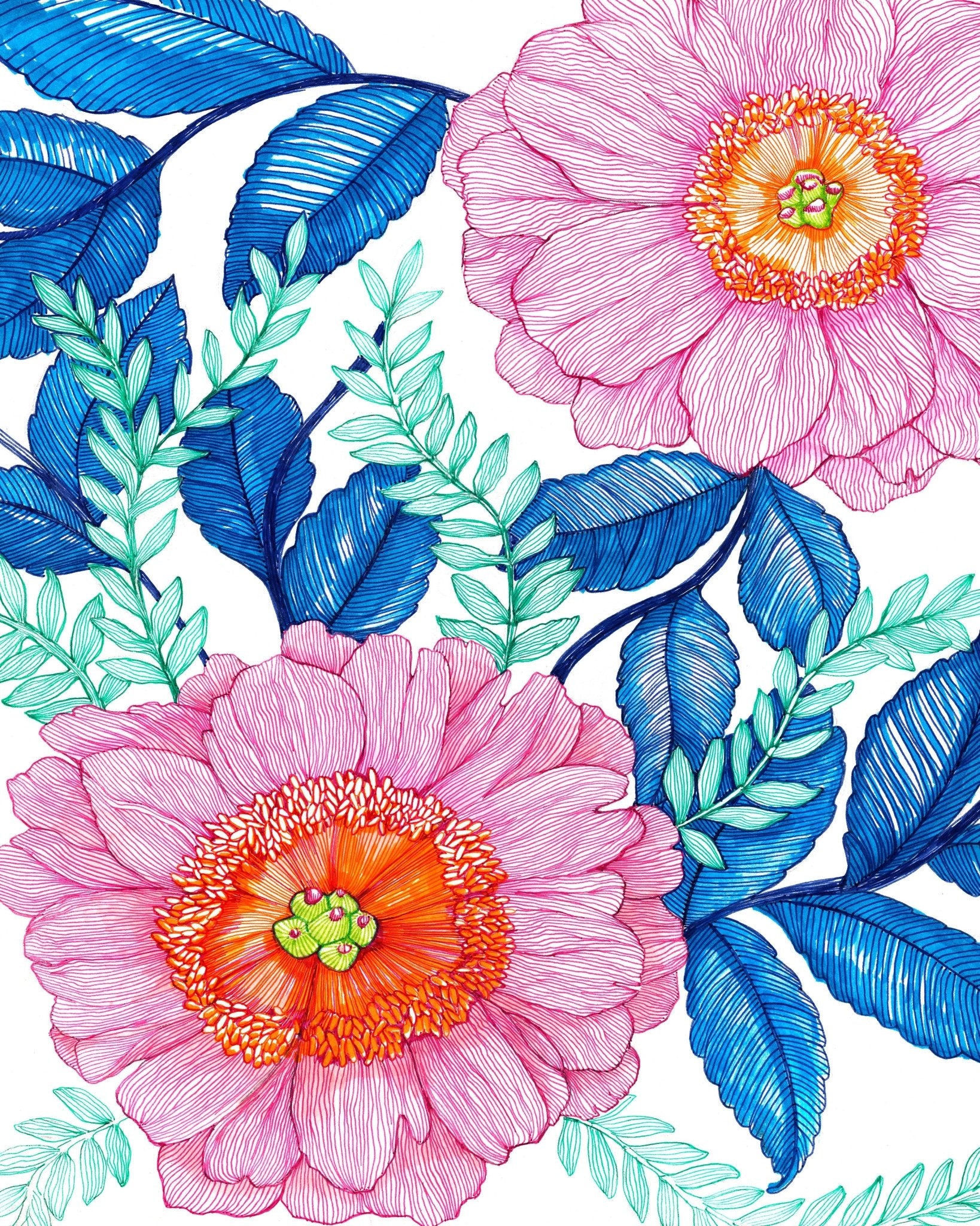 Pink Florals