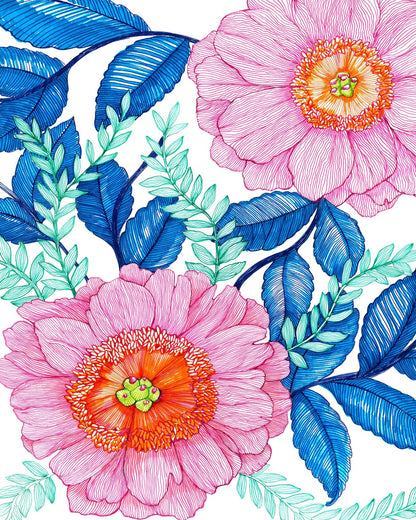 Pink Florals