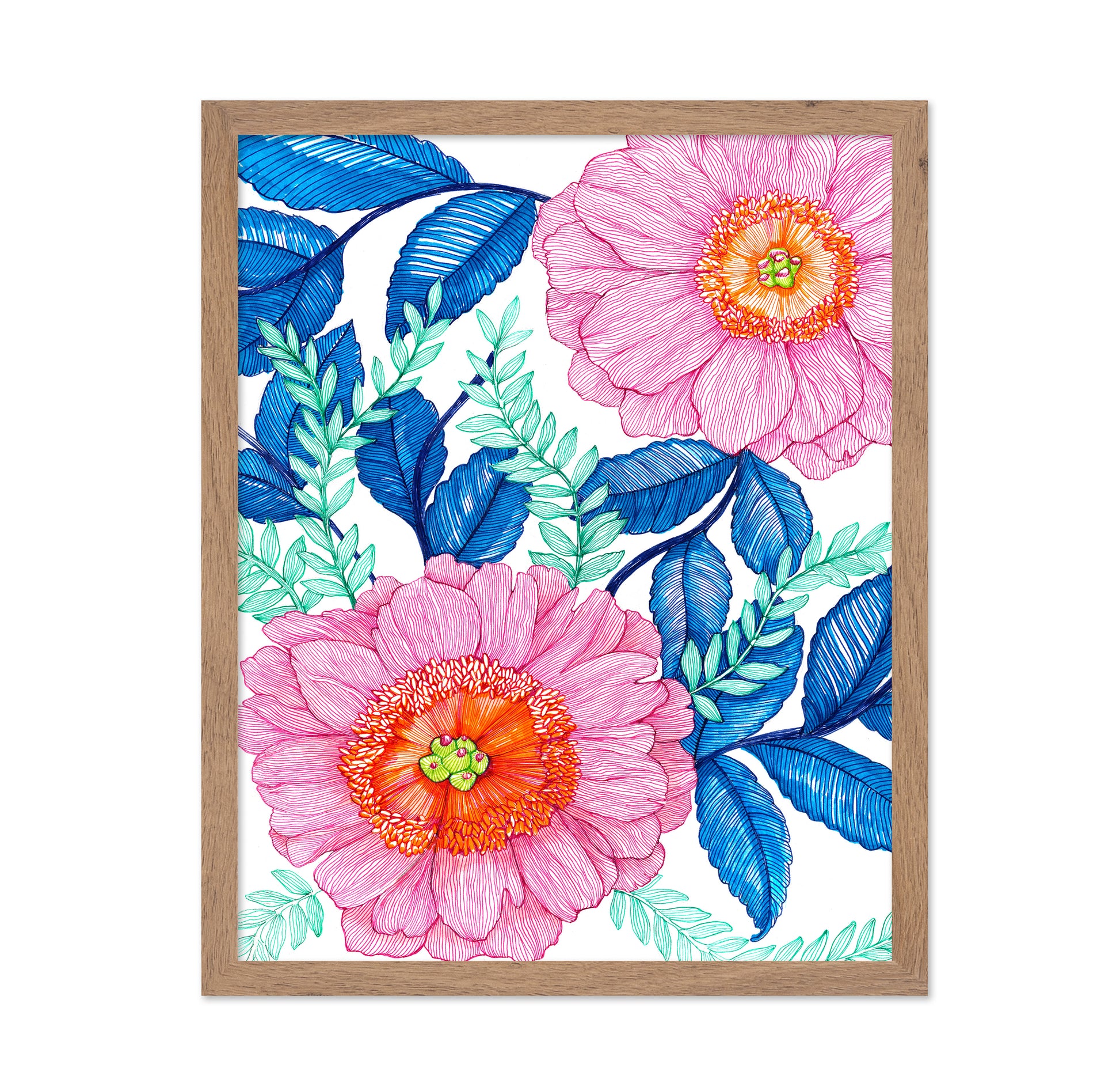 Pink Florals