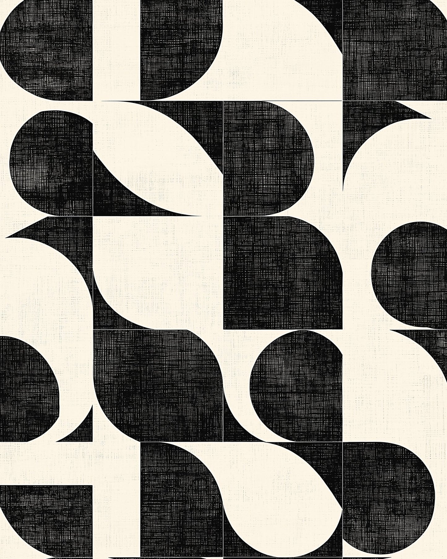 Geometric Black and White Patterns