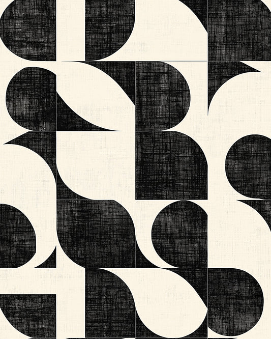 Geometric Black and White Patterns