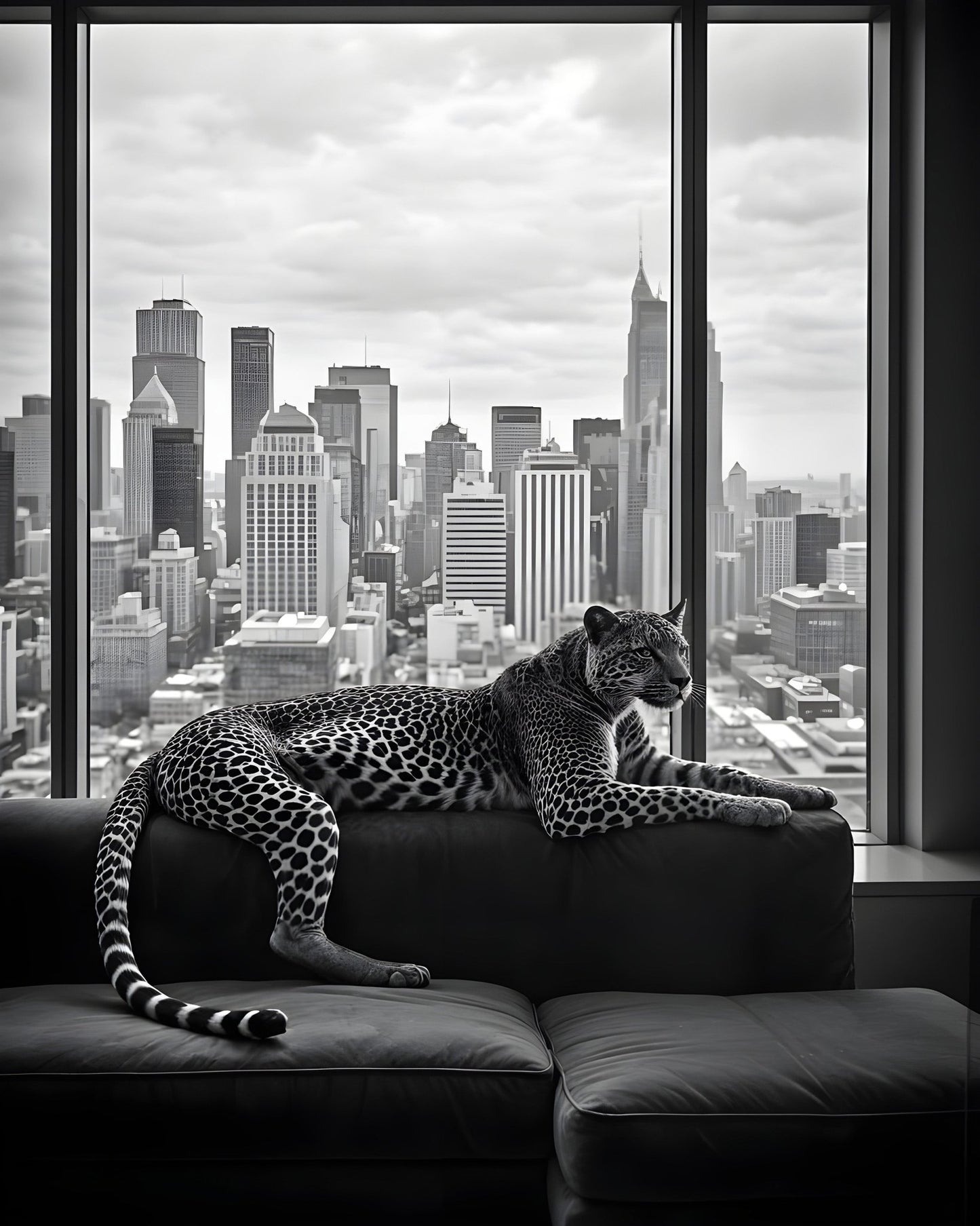 Leopard in the City