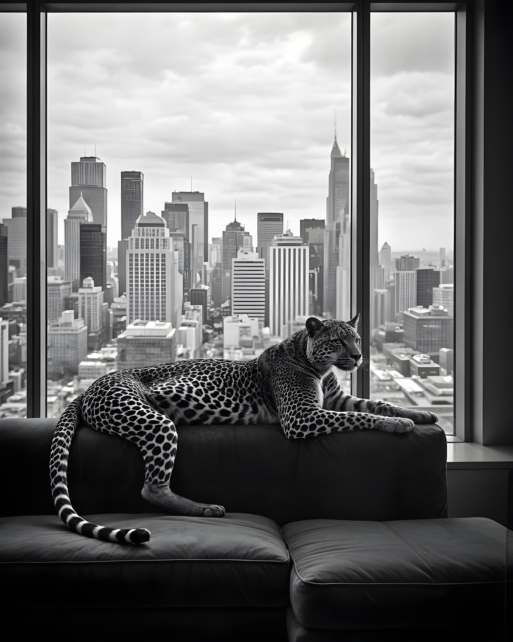 Leopard in the City
