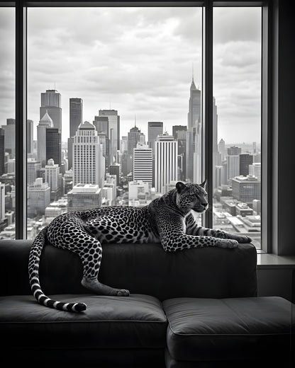 Leopard in the City
