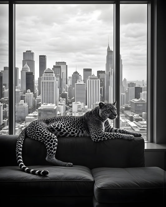 Leopard in the City