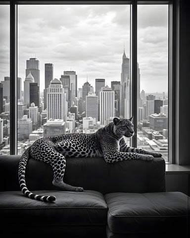 Leopard in the City