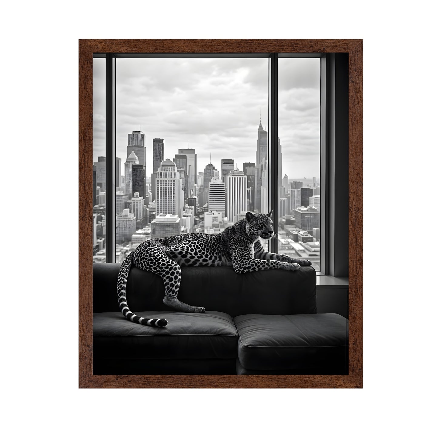Leopard in the City