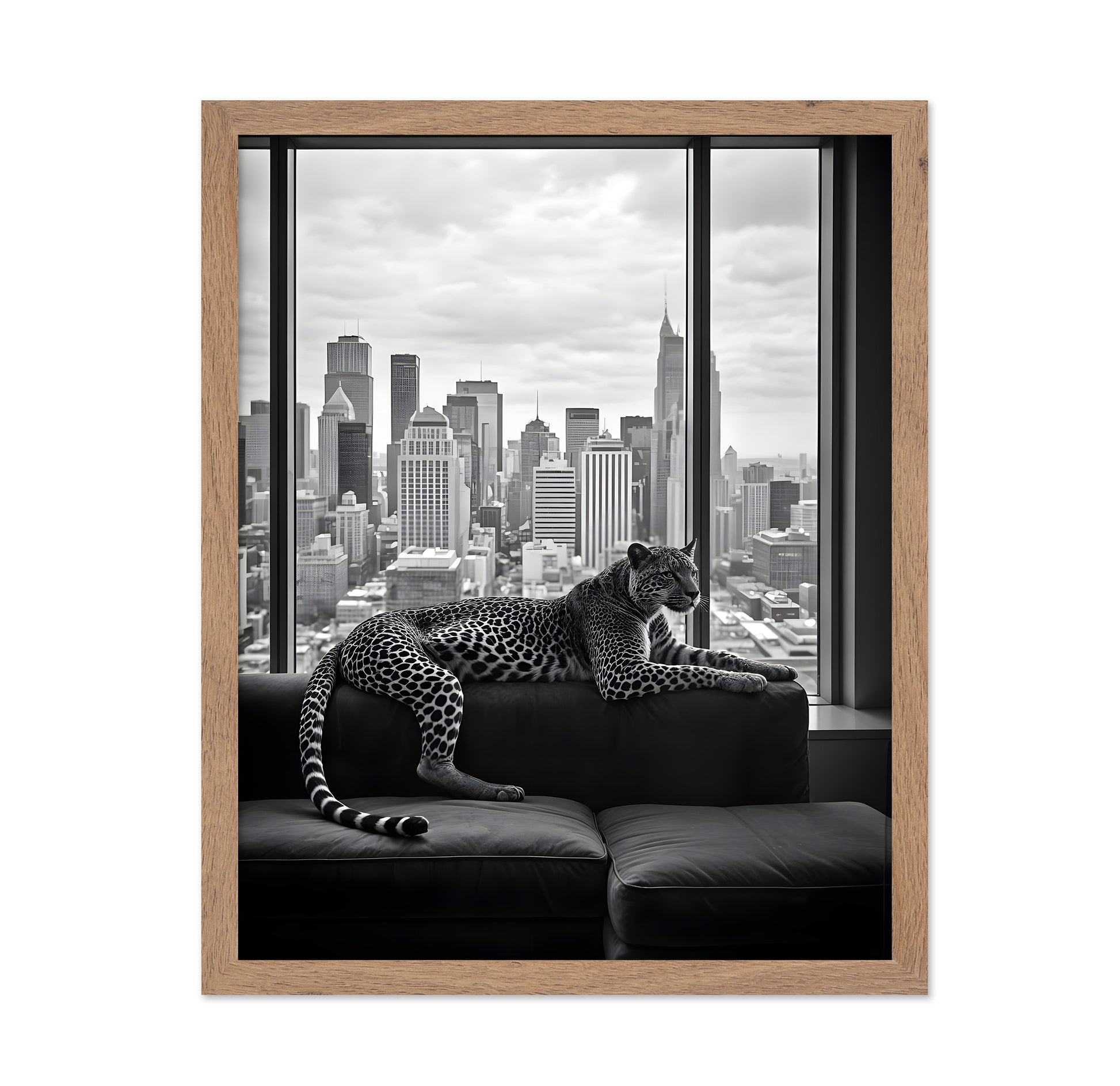 Leopard in the City