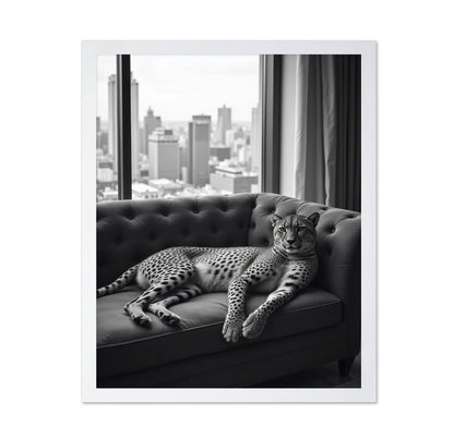Cheetah on the Sofa