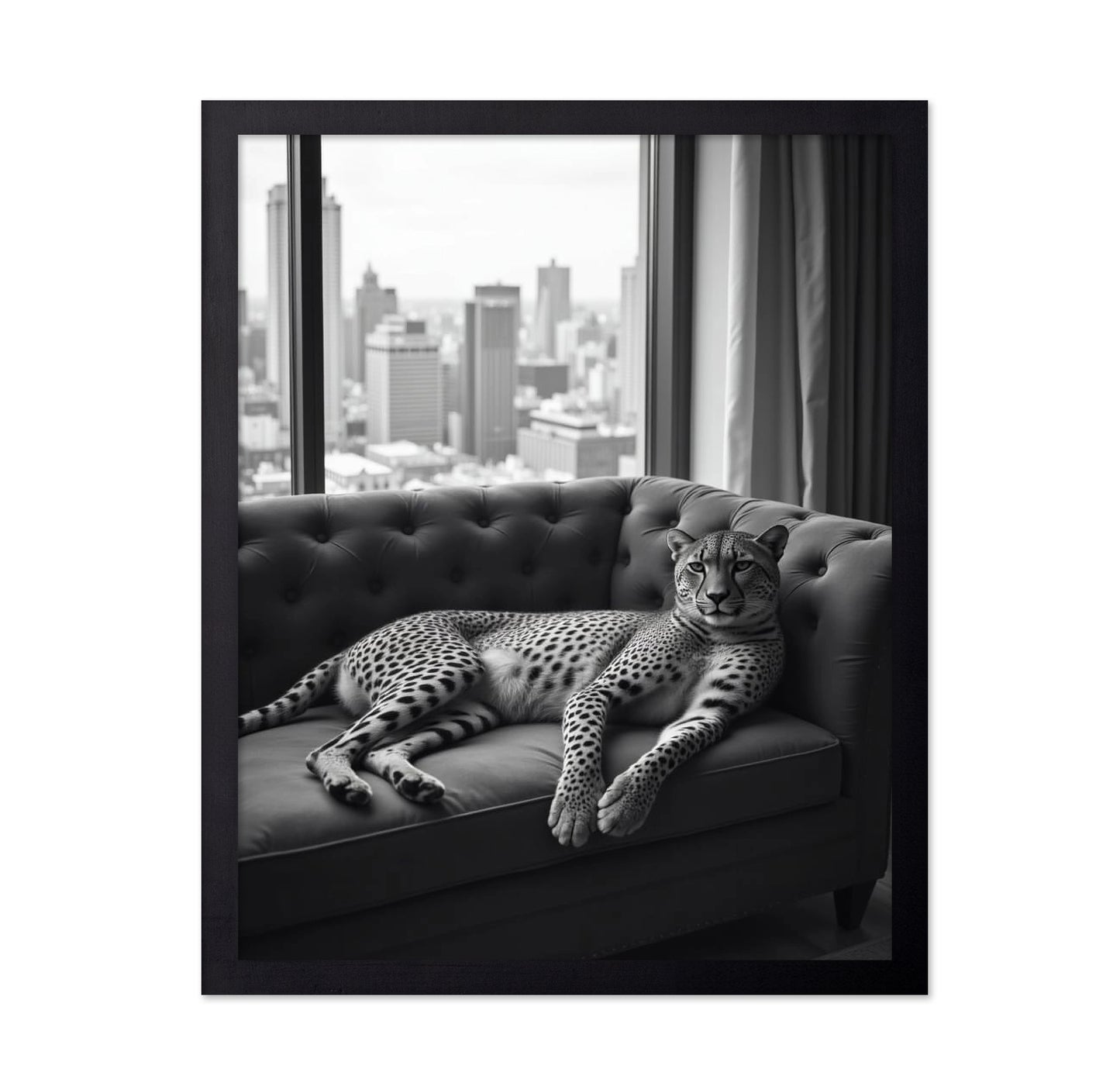 Cheetah on the Sofa