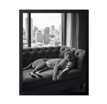 Cheetah on the Sofa