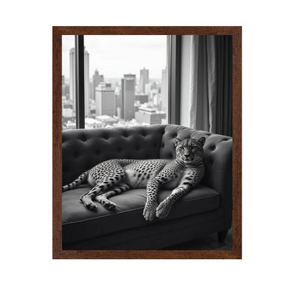 Cheetah on the Sofa