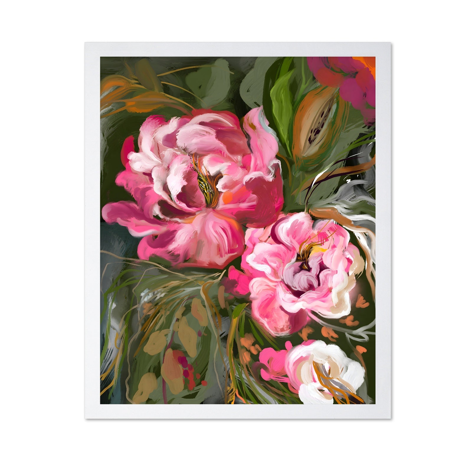 Expressive Pink Peonies