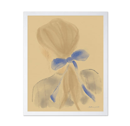 Girl With A Blue Hair Ribbon