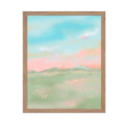 Dreamy Pastel Landscape