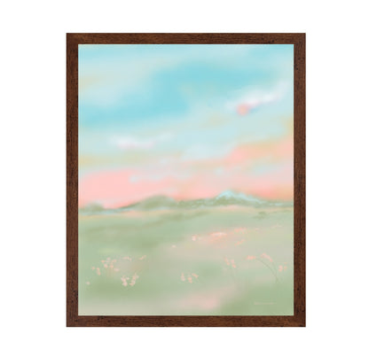 Dreamy Pastel Landscape