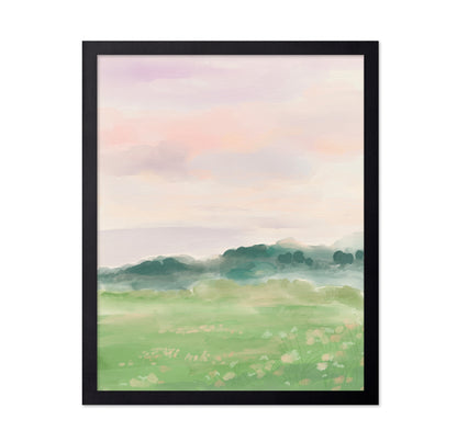 Misty Morning Fields