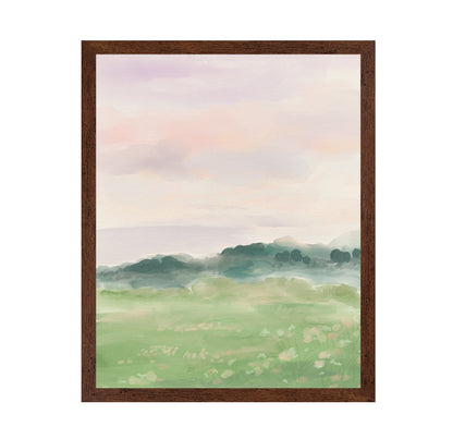 Misty Morning Fields