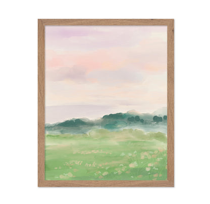 Misty Morning Fields