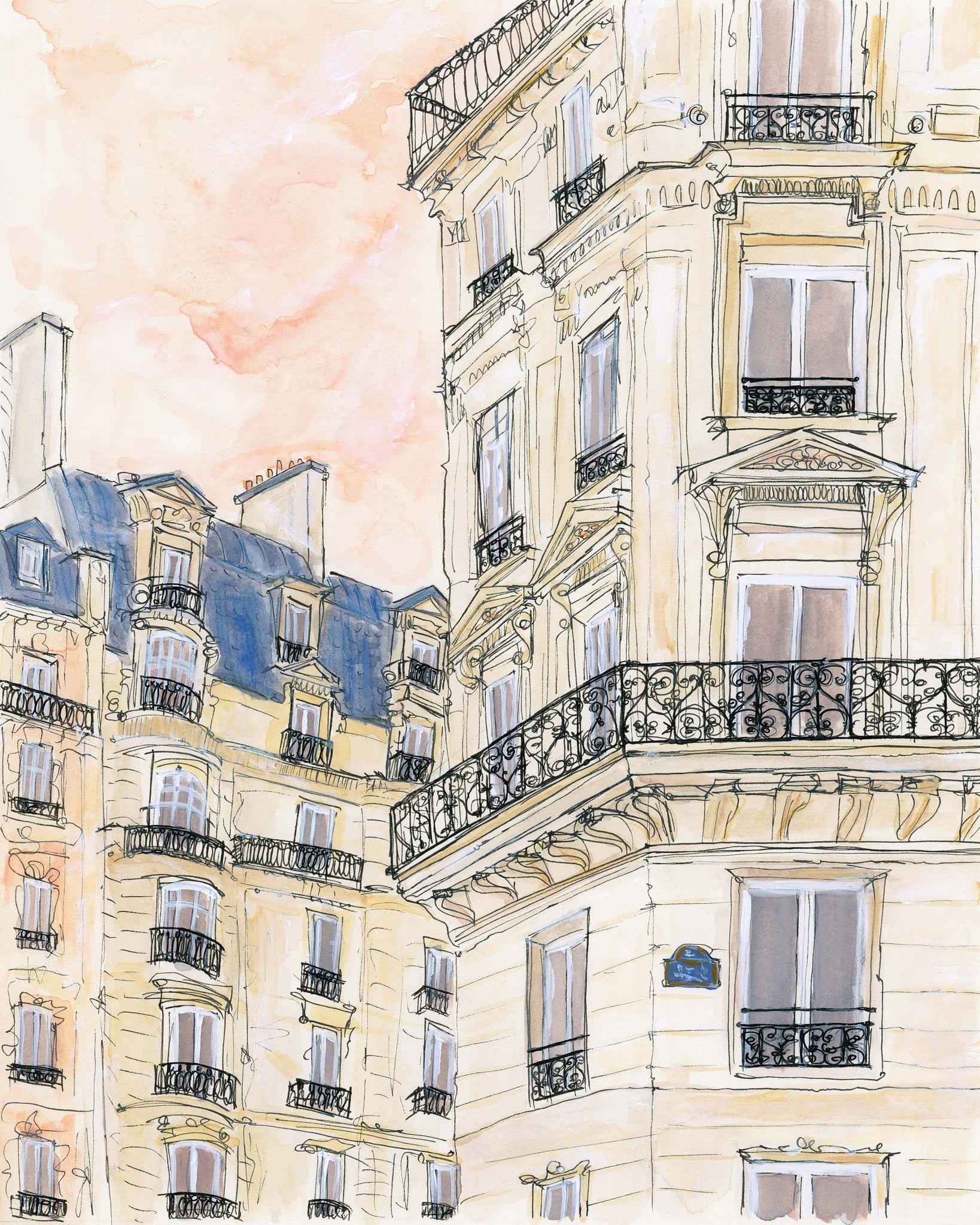 Parisian Street Corner