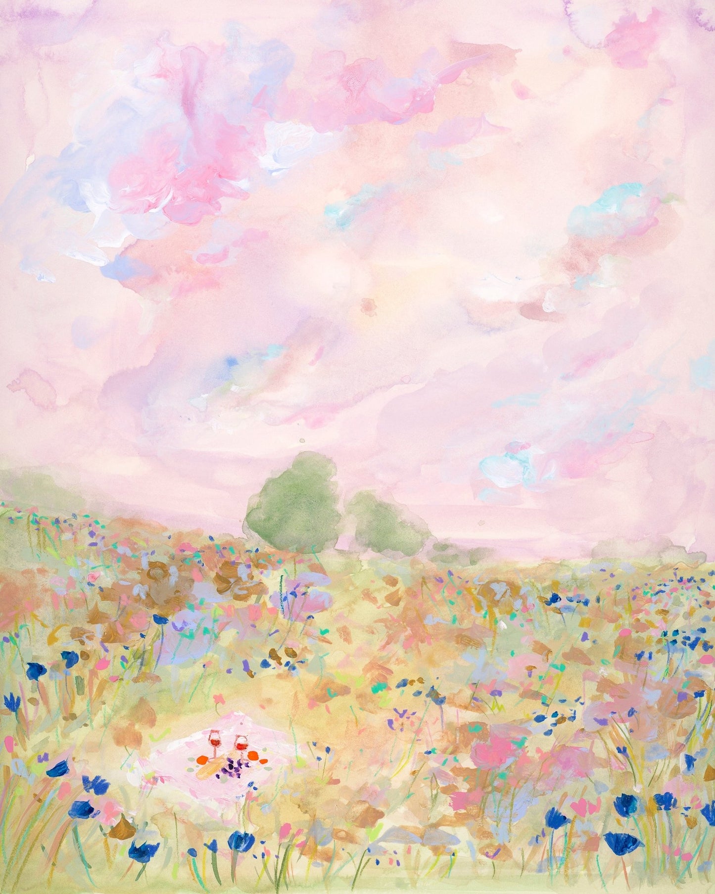 Pastel Meadow Bliss
