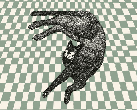 Sleeping Cat No 2