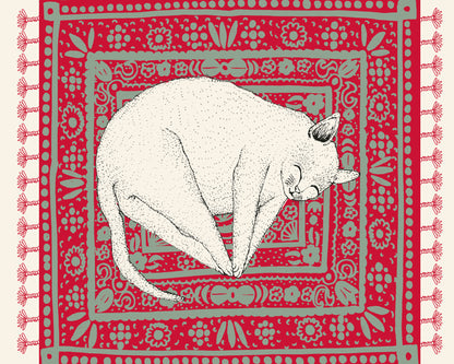 Sleeping Cat No 6