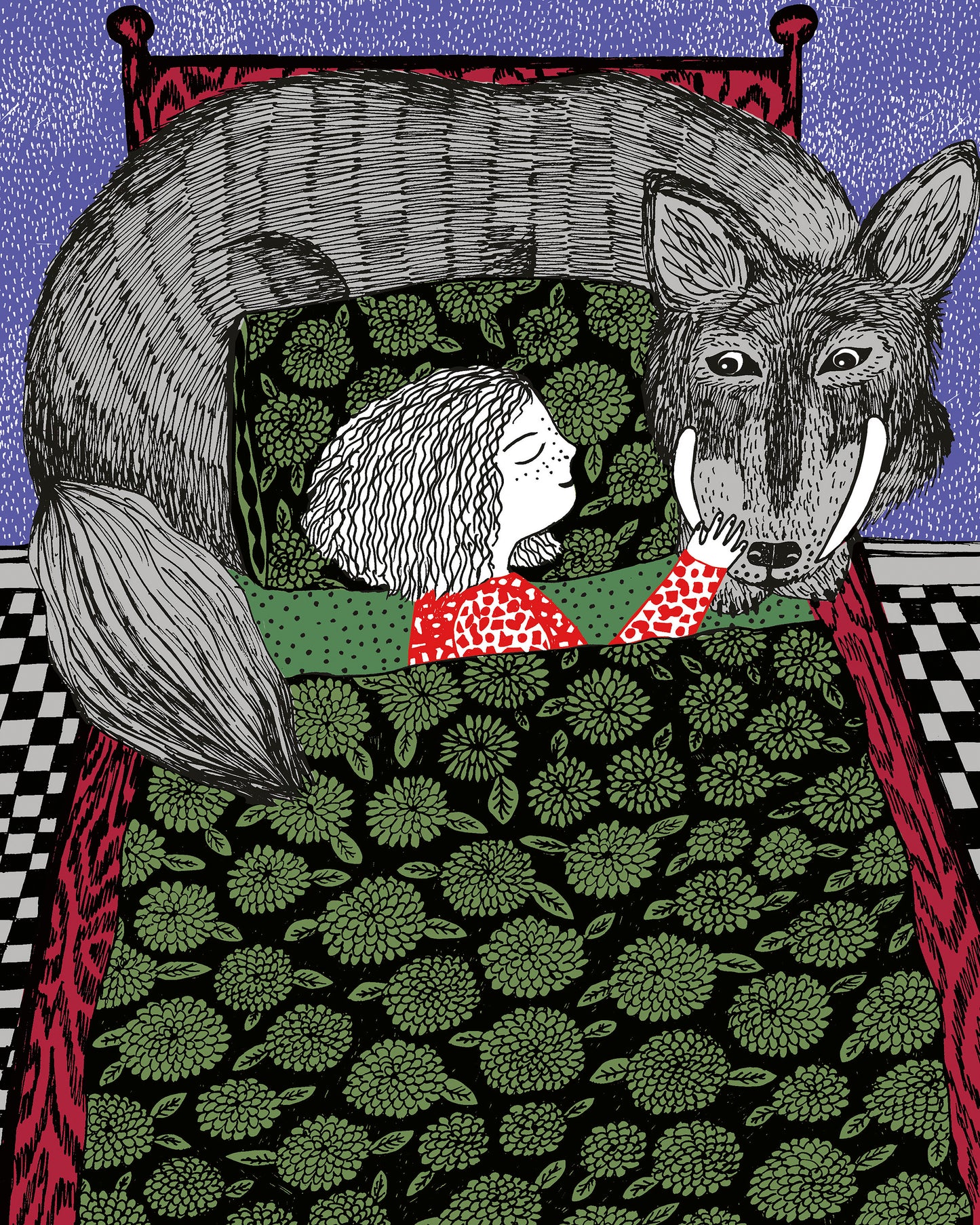 Girl and Wolf