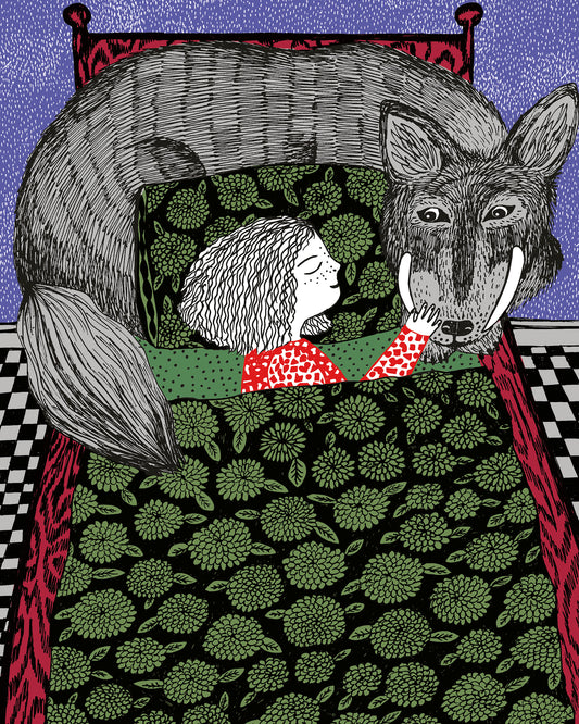 Girl and Wolf