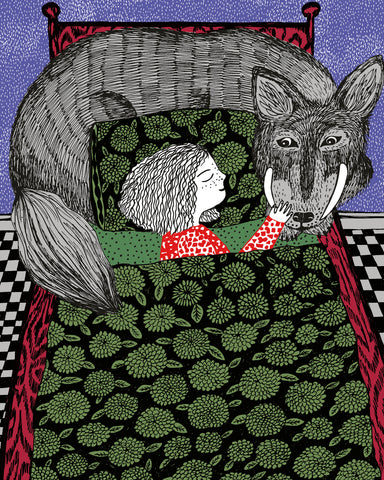 Girl and Wolf