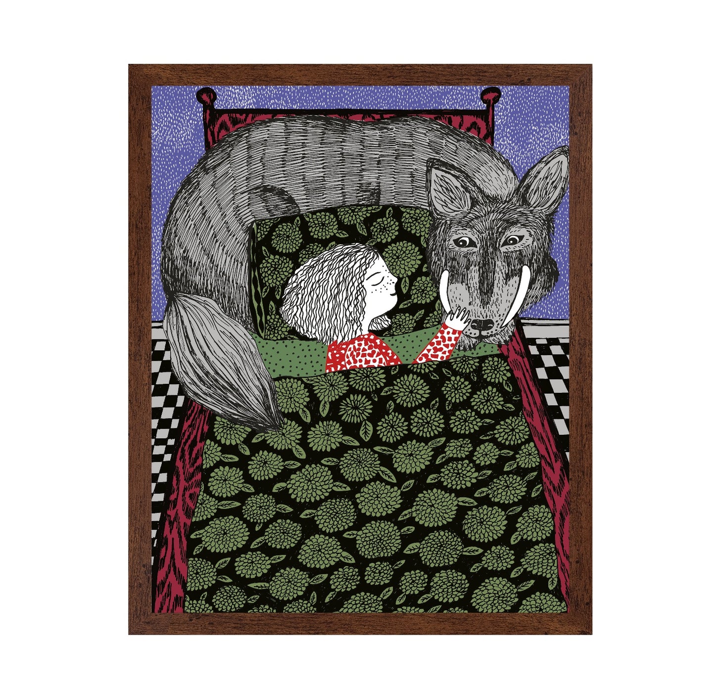Girl and Wolf