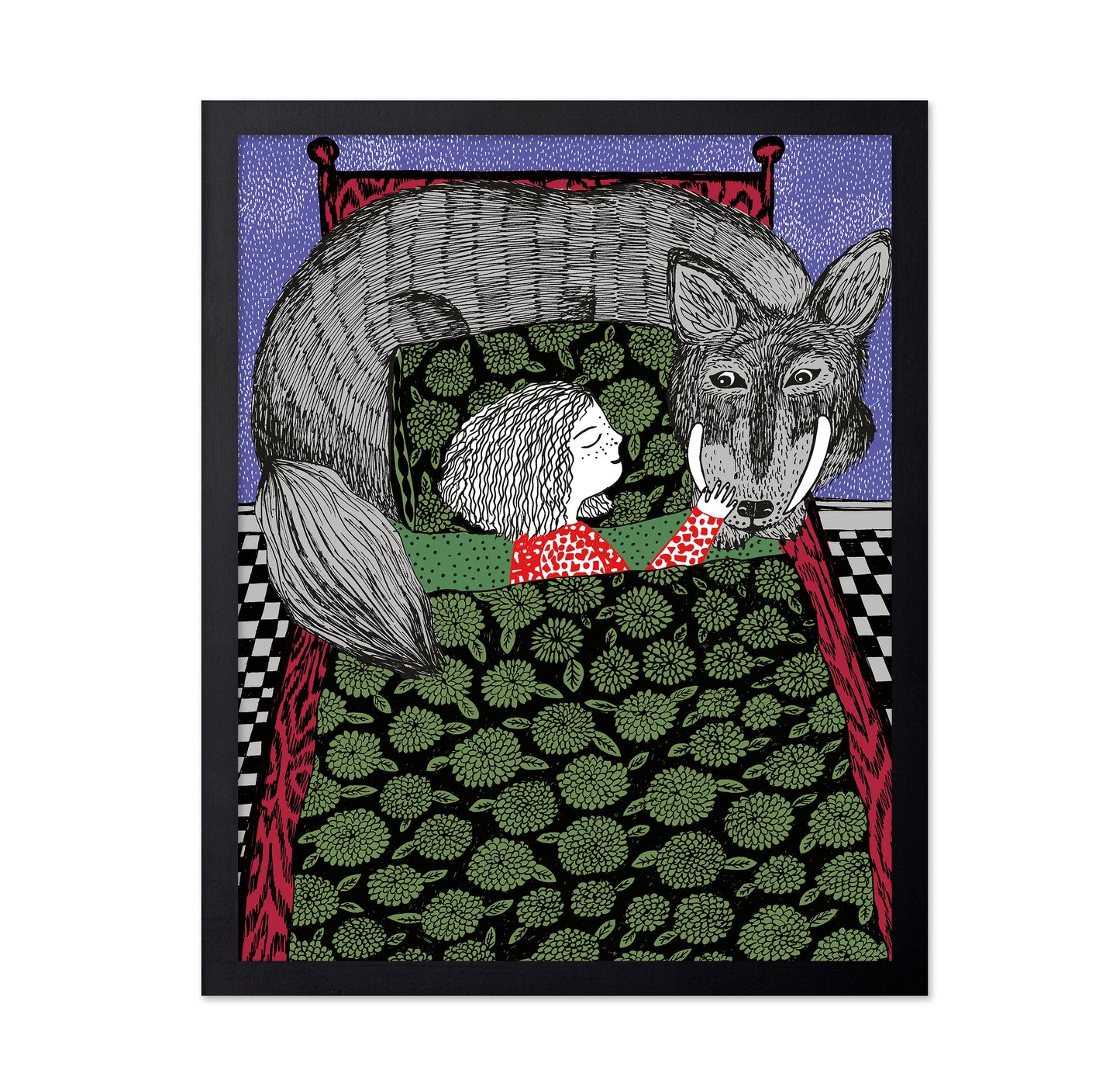 Girl and Wolf