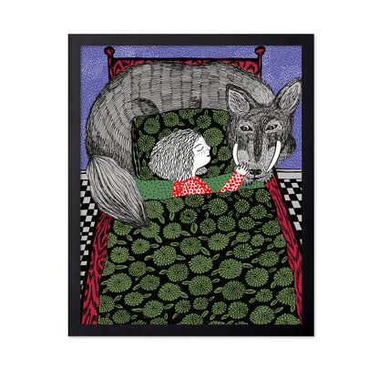 Girl and Wolf