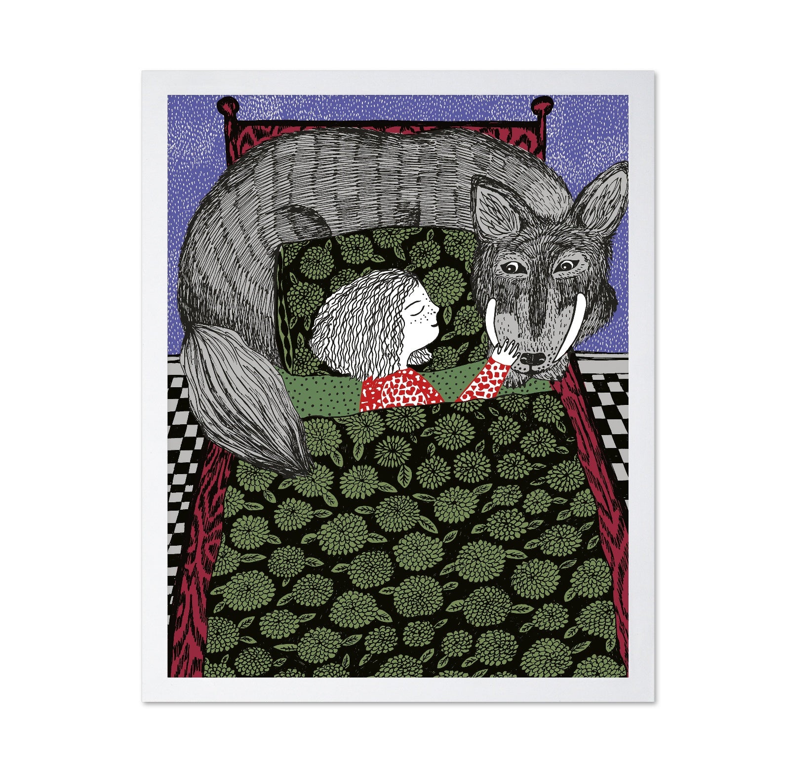 Girl and Wolf