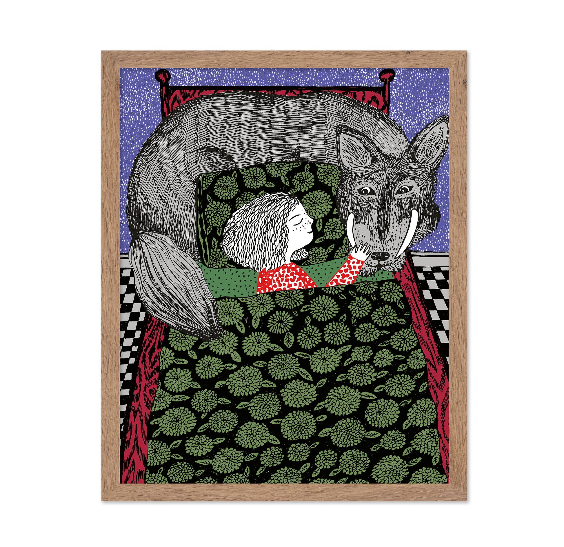 Girl and Wolf
