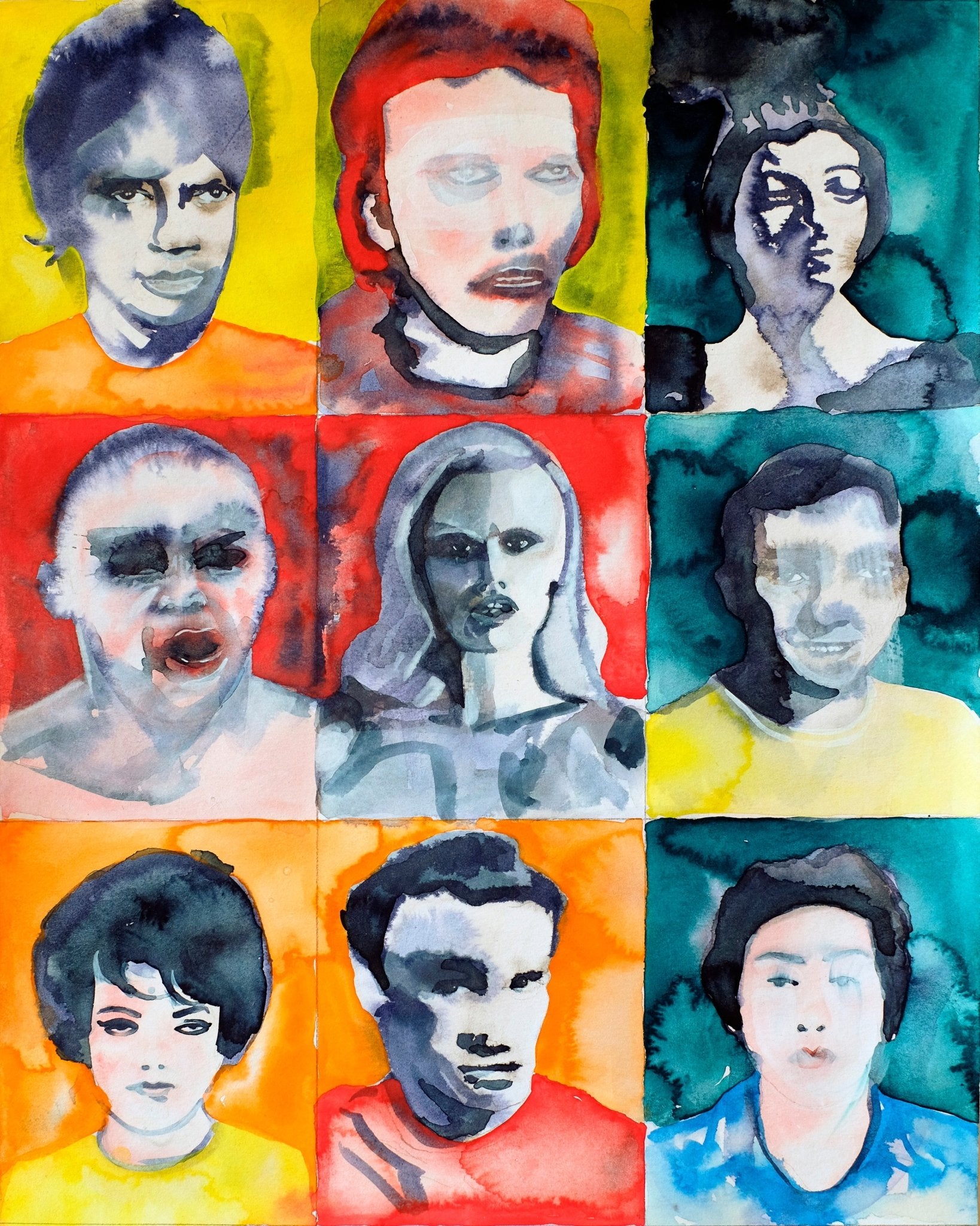Headshot Grid No 2