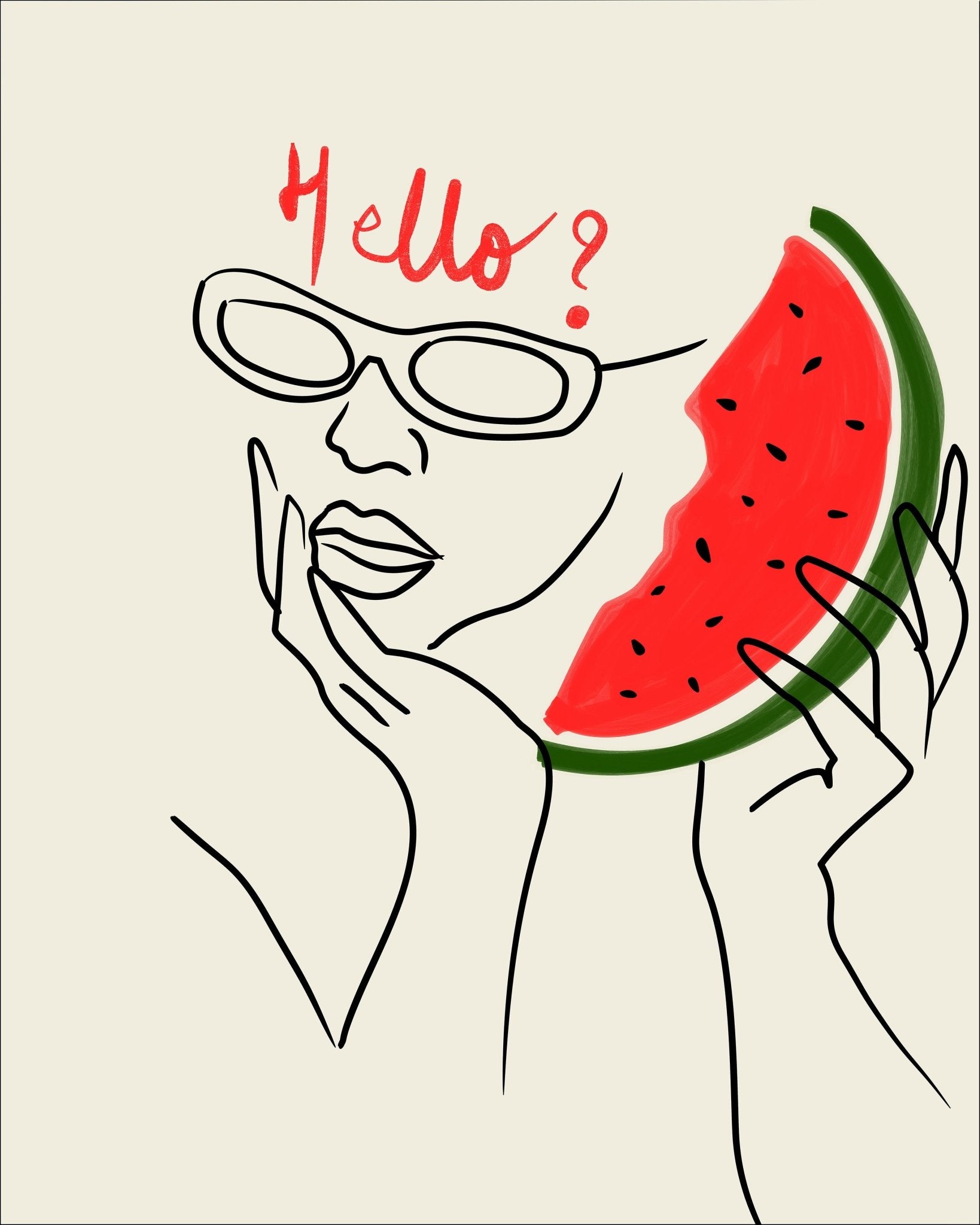 Hello Watermelon Calling