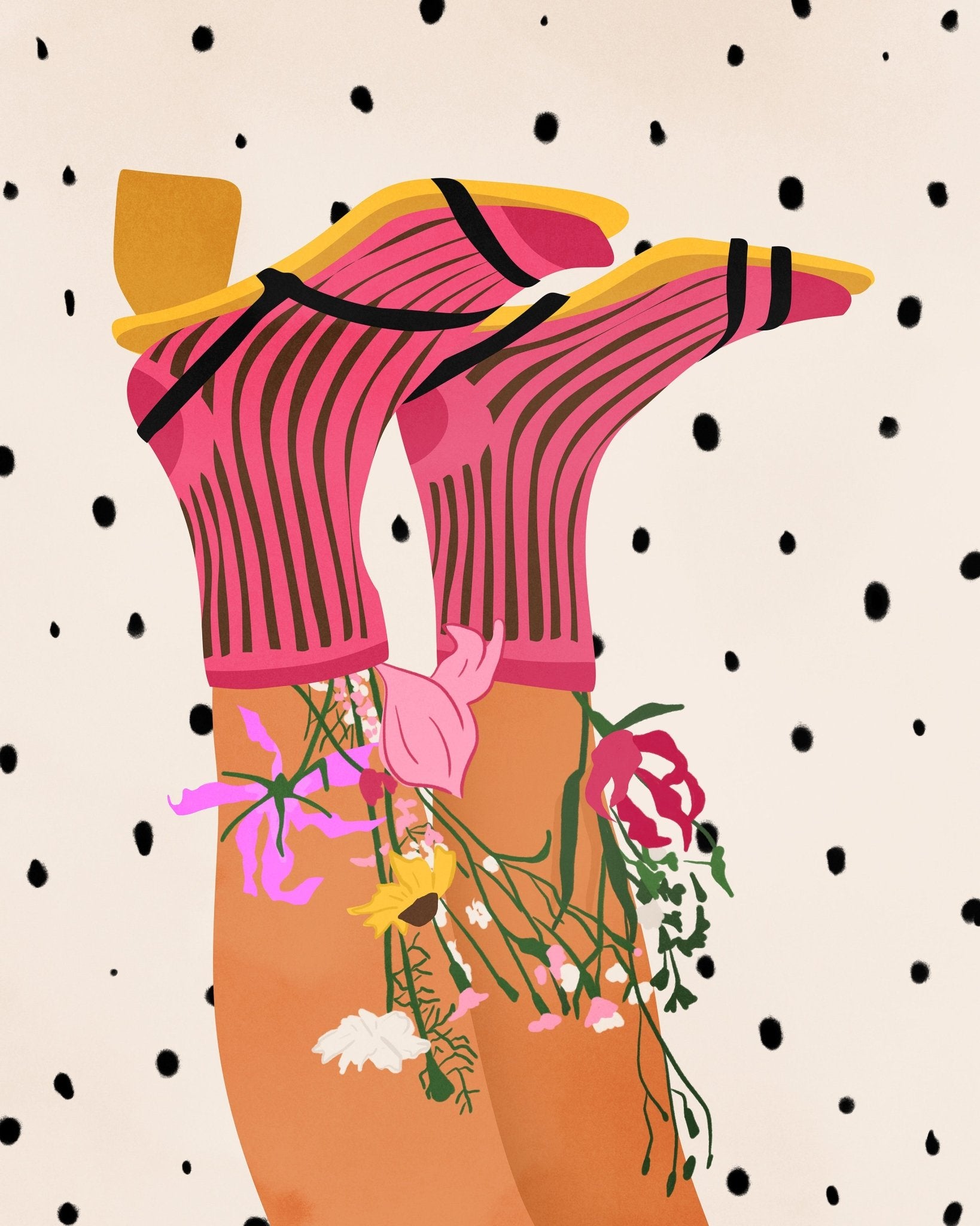 Floral Step Delight