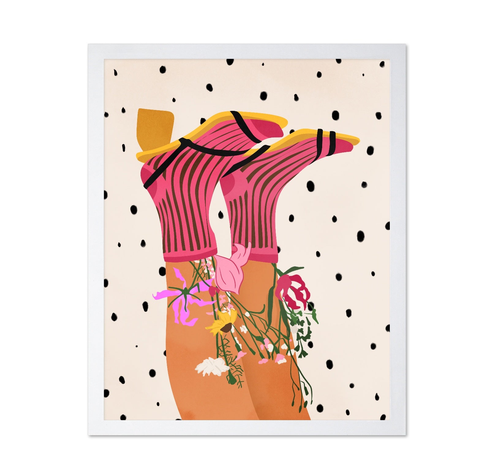 Floral Step Delight