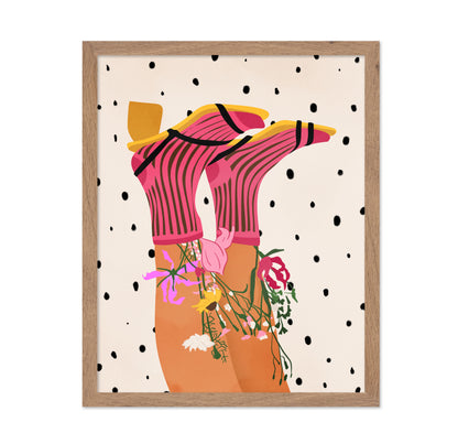 Floral Step Delight