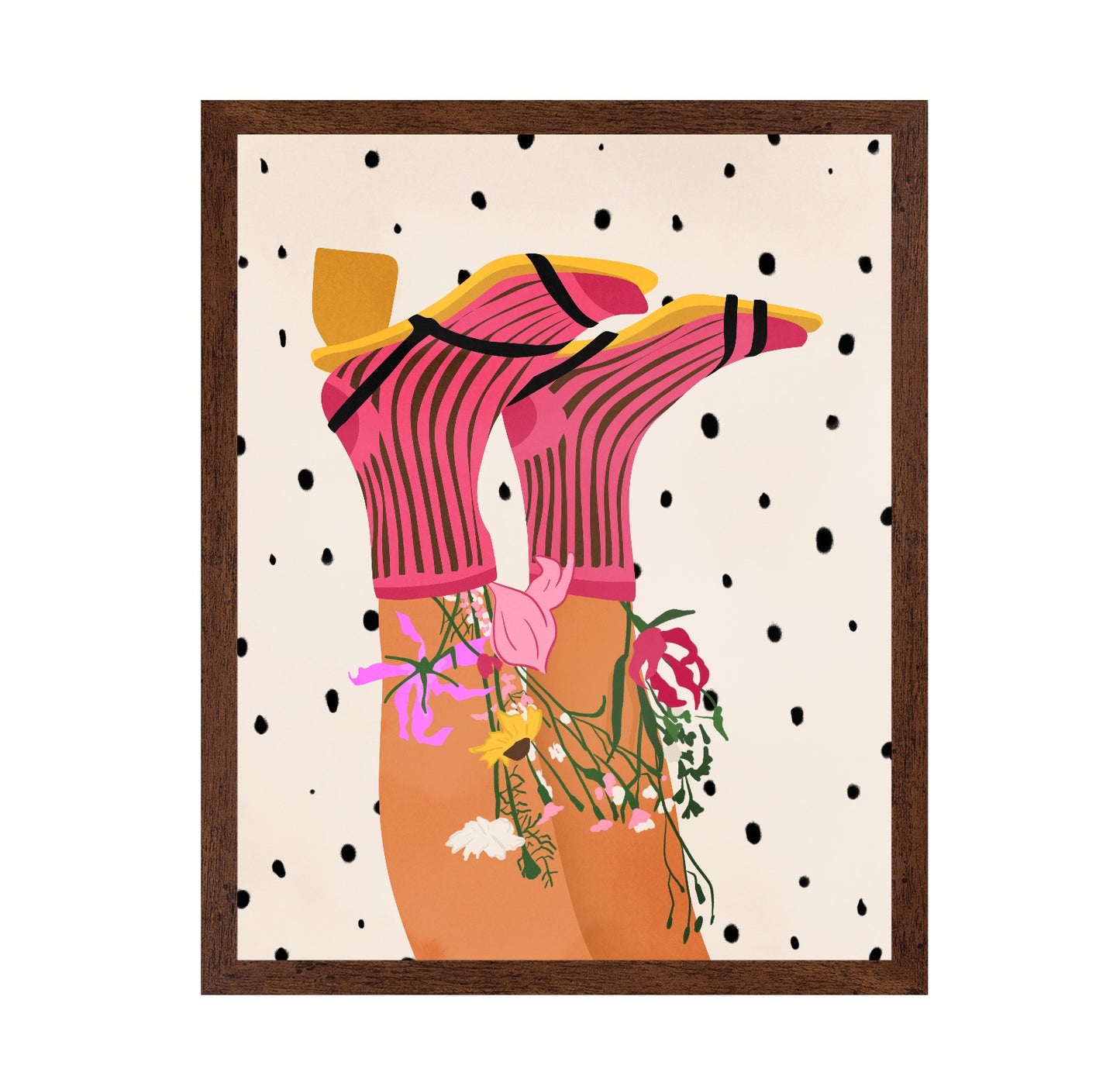 Floral Step Delight