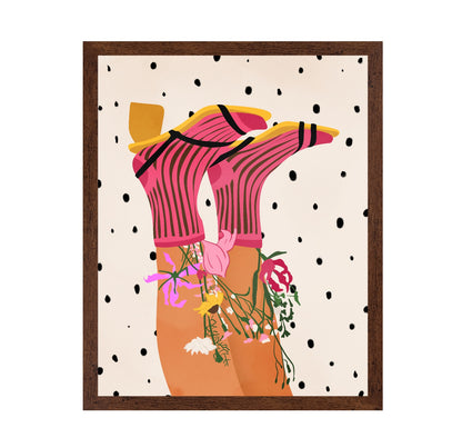 Floral Step Delight