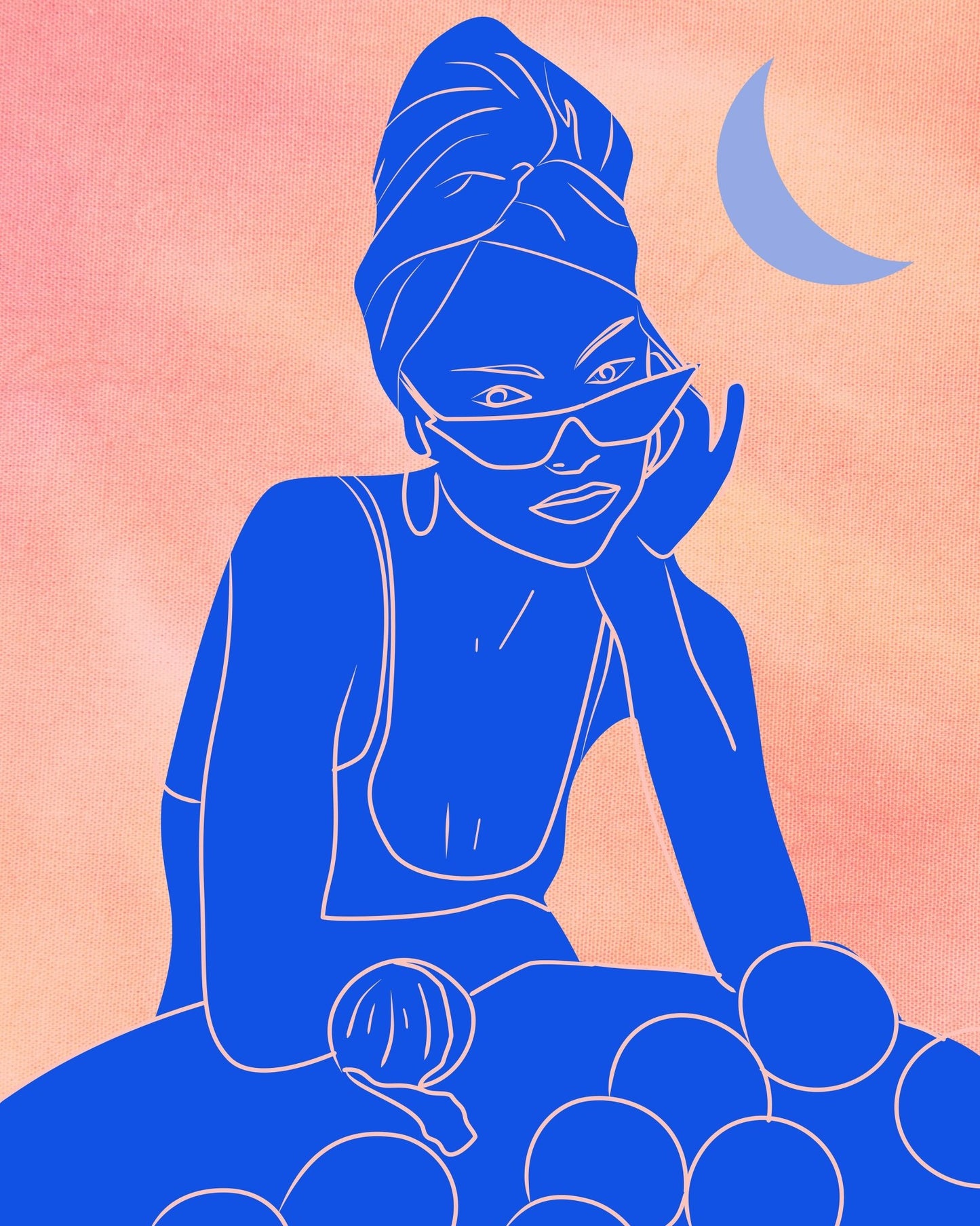Late Night Thoughts Under the Moon