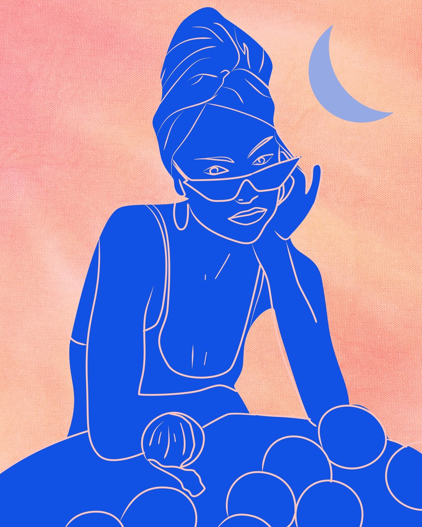 Late Night Thoughts Under the Moon