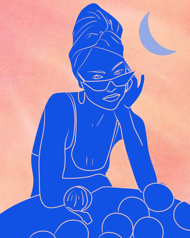 Late Night Thoughts Under the Moon