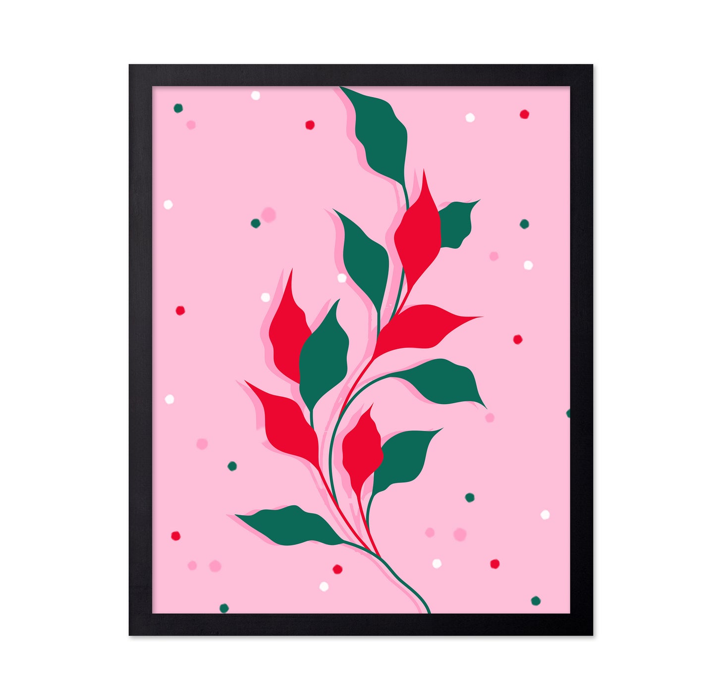 Blossoms in Crimson