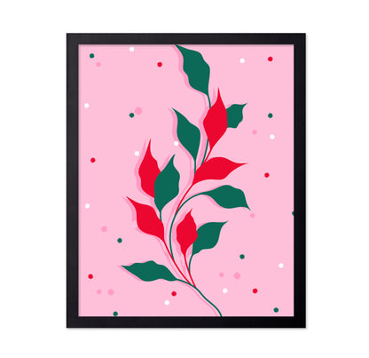 Blossoms in Crimson
