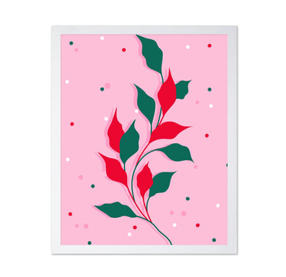 Blossoms in Crimson